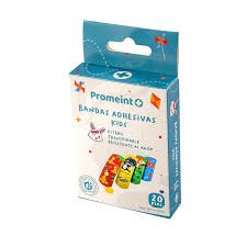 BANDAS ADHESIVAS KIDS X20 UNDS(CURITAS) PROMEINT