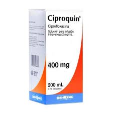 CIPROQUIN 400 (CIPROFLOXACINA) 400MG/200ML BEHRENS