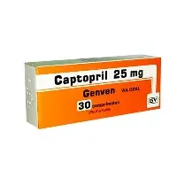 CAPTOPRIL 25MG X 30 TAB GENVEN