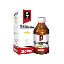 CLENBUXOL JARABE PEDIATRICO 120ML (CLENBUTEROL / AMBROXOL) ROWE