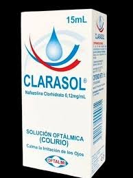 CLARASOL SOL OFT 0,12MG/ML X 15ML (NAFAZOLINA) OFTALMI