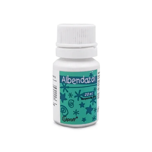ALBENDAZOL SUSP 400MG/20ML LAPROFF