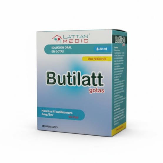 BUTILATT 5MG /5 ML SOL ORAL GOTAS (BUTILBROMURO DE HIOSCINA)