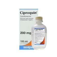 CIPROQUIN 200 (CIPROFLOXACINA) 200MG/100ML BEHRENS