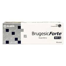 BRUGESIC FORTE 800MG X 10 COMPR (IBUPROFENO) ELMOR