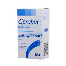 CIPROBAC 200MG/100ML X 1 AMPO (CIPROFLOXACINO) PISA