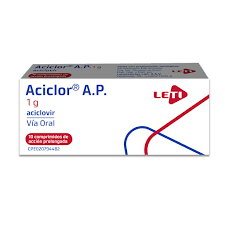 ACICLOR A.P 1G X 10 COMP (ACICLOVIR)LETI