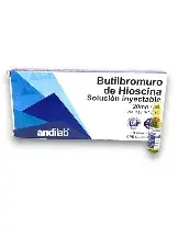 BUTILBROMURO DE HIOSCINA  10MG/1 ML (I.M/I.V) ANDILAB