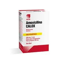 AMOXICILINA 250MG/5ML POLVO SUSP. 60ML - CALOX