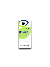 BIODEX 0,3%  0,1% X 5ML (TOBRAMICINA  DEXAMETASONA)  BIOGLASS