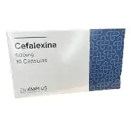 CEFALEXINA 500MG X 10 CAP KMPLUS