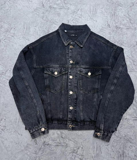 CHAQUETA MANGA-LARGA AZUL PETROLEO