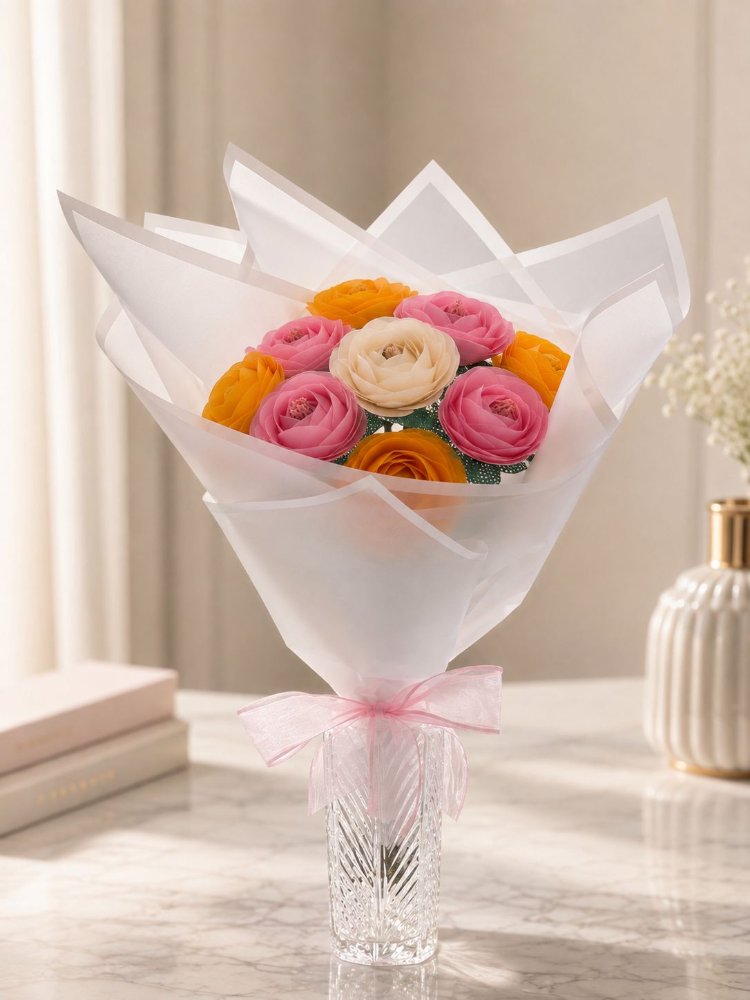Ramo de Flores de tela