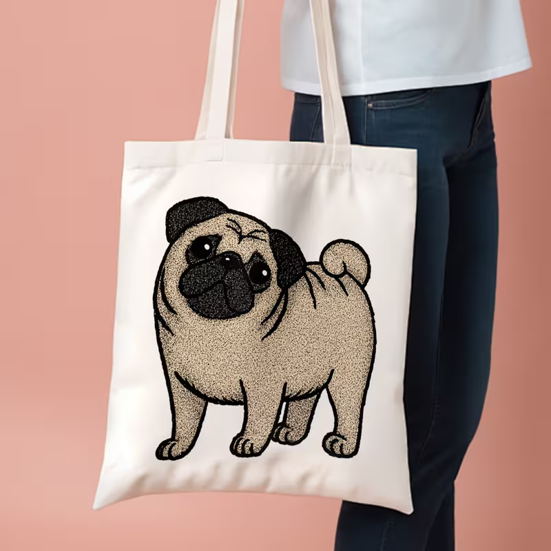TOTE BAG - PUG