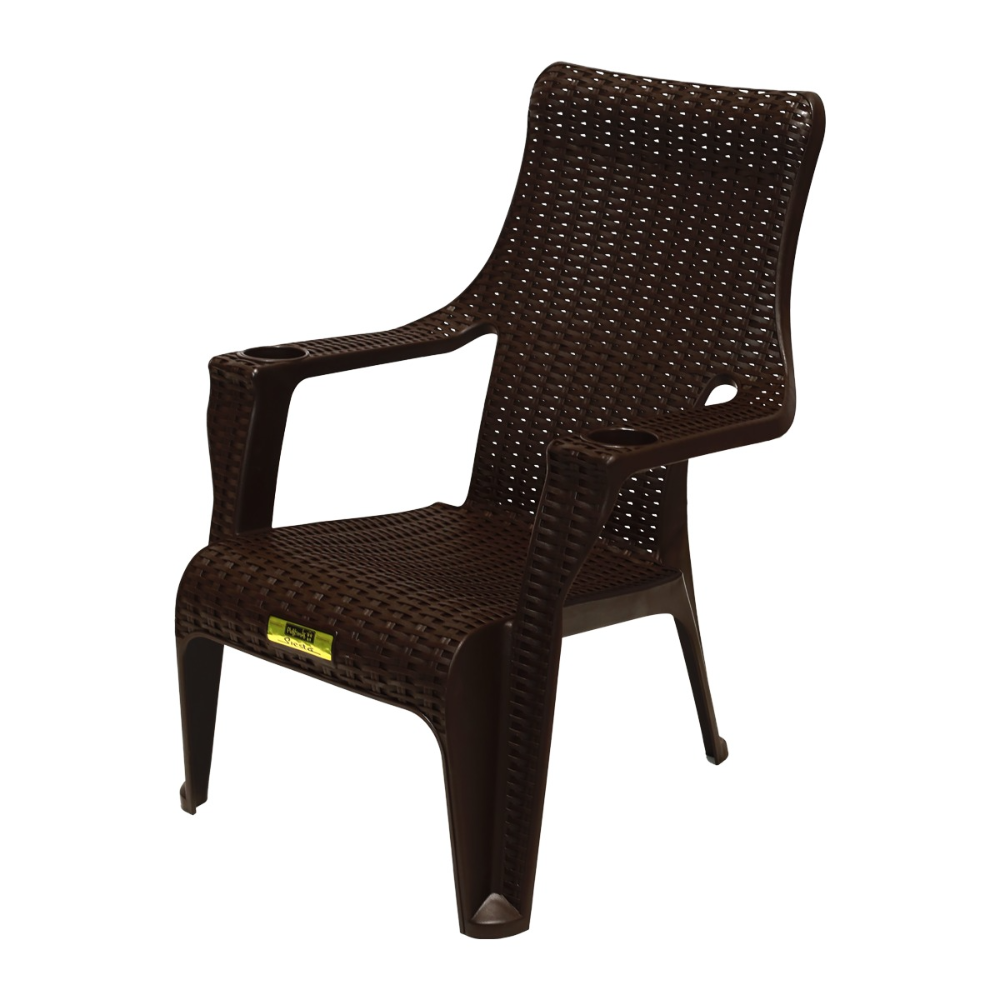 Silla Siesta  Ratan con Portavaso por unidad