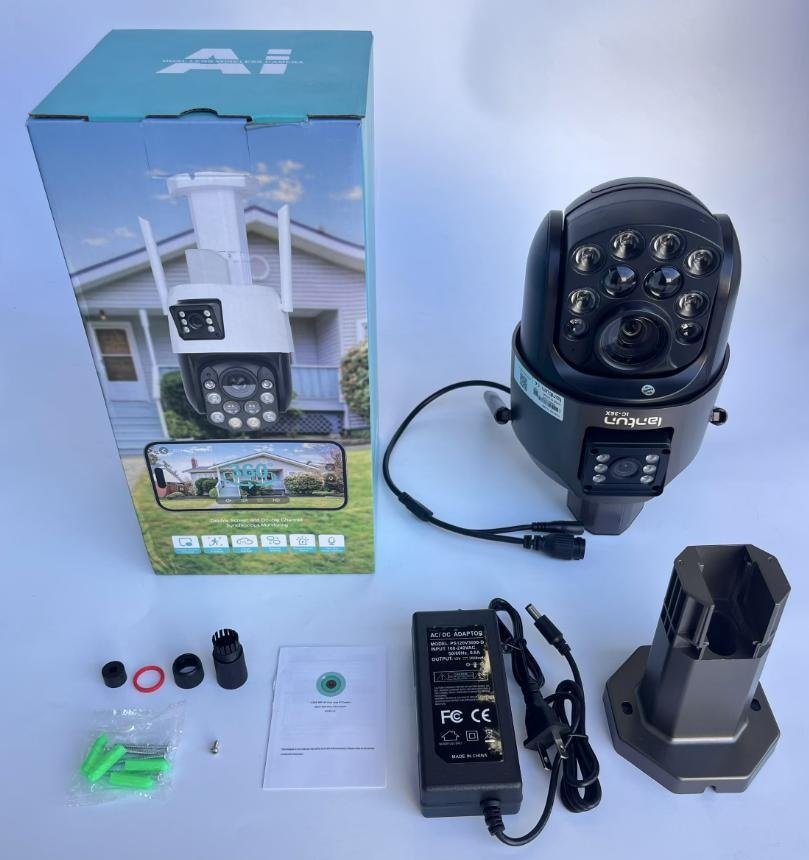 J - Camara Wifi Doble Lente Ojo de Dios Zoom Optico x36 IC-36X