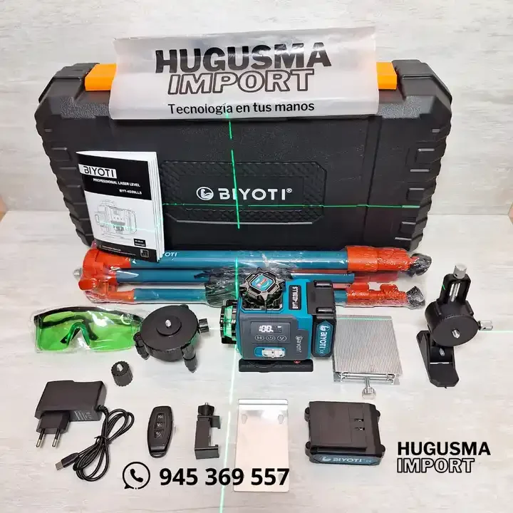 J - Nivel Laser BIYOTI BYT-4D20LLS 030326