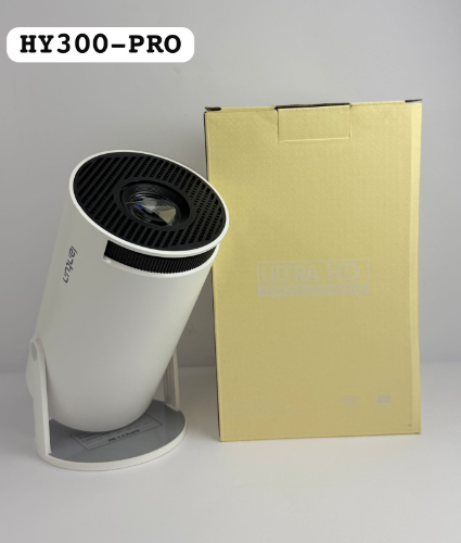 J - Proyector Hy300 4K WiFi-Bluetooth Android 11 8000lm USB y HDMI