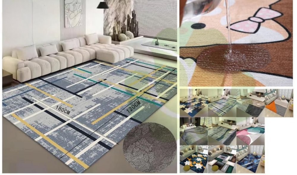 M - Alfombra Decorativa 120x180 SJ-288-B