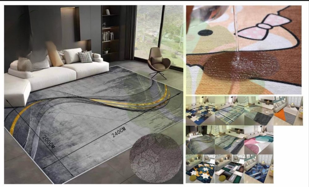 M - Alfombra Decorativa 200x240m SJ-286-G
