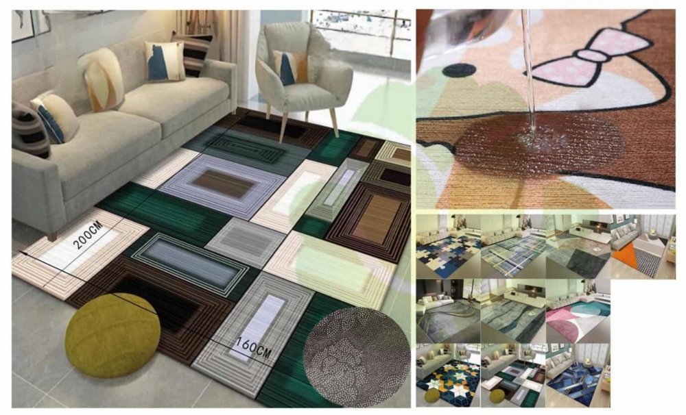 M - Alfombra Decorativa 160x200 SJ-286-D
