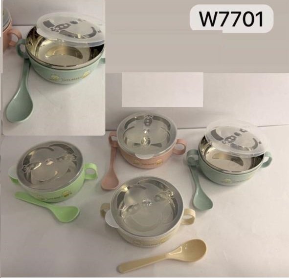 M - Taper Taza Bowl con Cuchara W7701