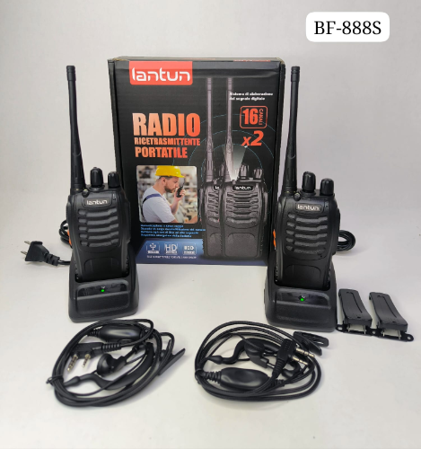 M - Radio Walkie Talkie Lantun BF888S x2 Unid