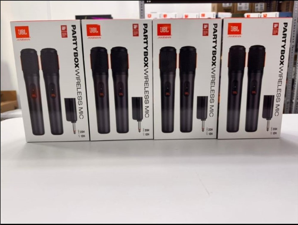 J - JBL PartyBox Microfono Doble Inalambrico SV0002'GP0049138