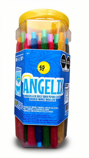 Pajillas Dulces Angelix 45