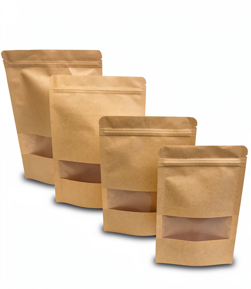 Bolsa Kraft Doypack Ventana 1522 20U