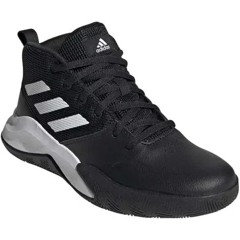 ADIDAS Own The Game K Wide - Negro c/Blanco