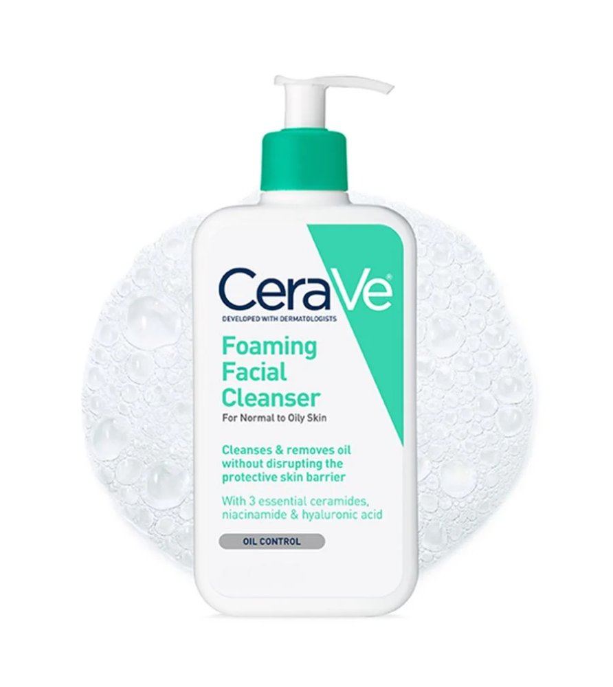 Limpiador facial espumoso CERAVE 355 ml