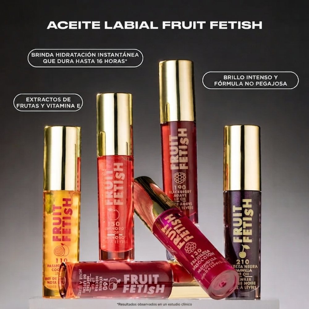 Aceites labiales Fruit Fetish MILANI