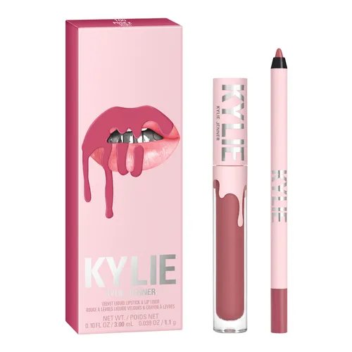 Kit de Labios KYLIE (Labial líquido mate y delineador de labios)