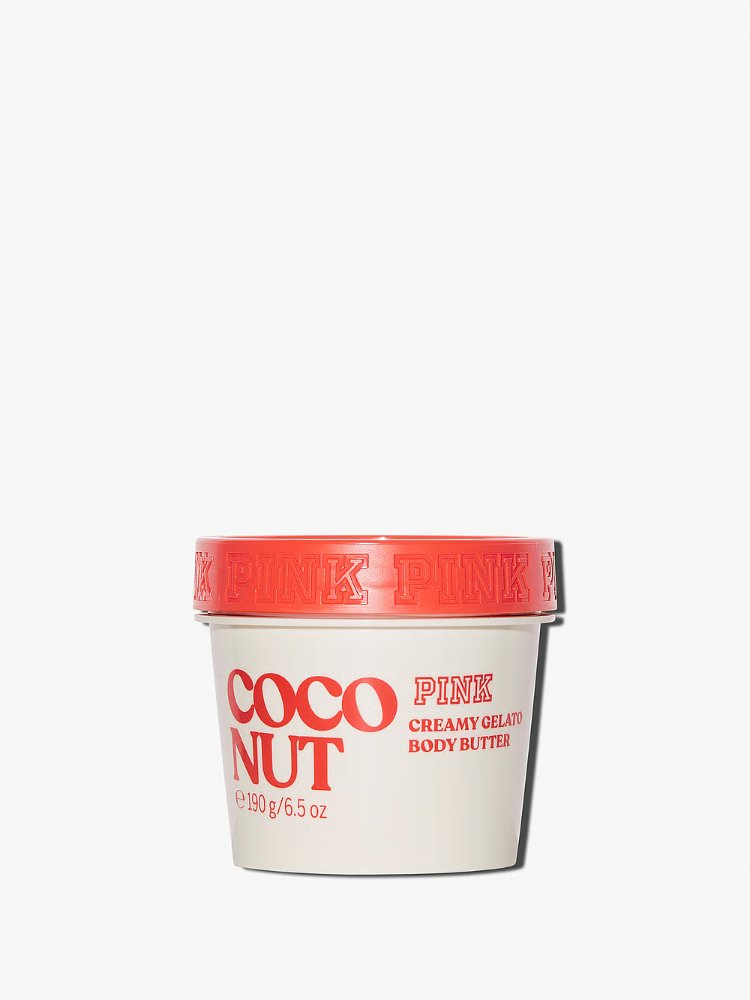 Manteca corporal Coconut Creamy Gelato PINK 190 gr