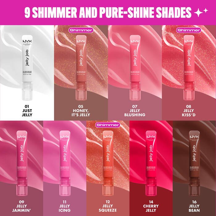 NYX Jelly Job, Brillo Brillante Completo