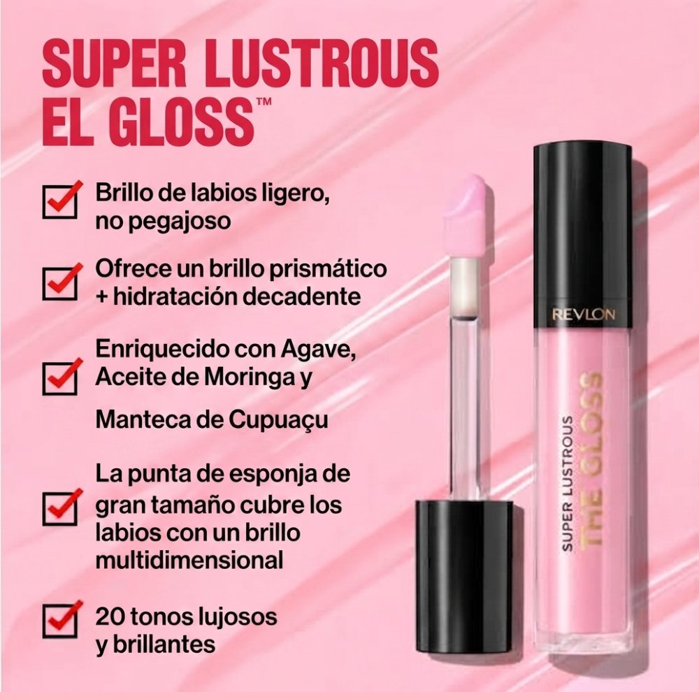 Brillo labial Super Lustrous The Gloss REVLON