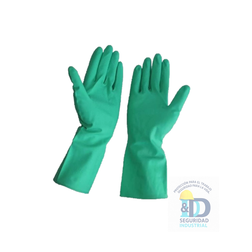 Guante Nitrilo Verde 15" Talla 9