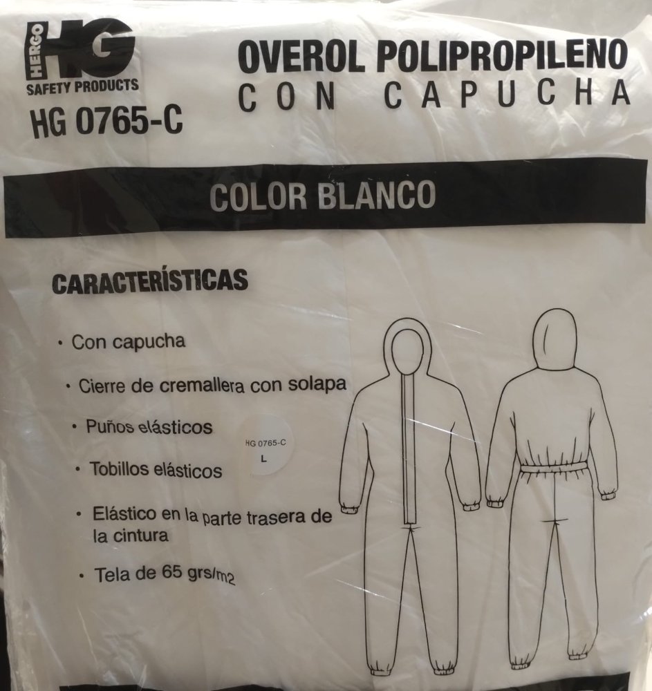Overol Tiveck Polipropileno Talla L