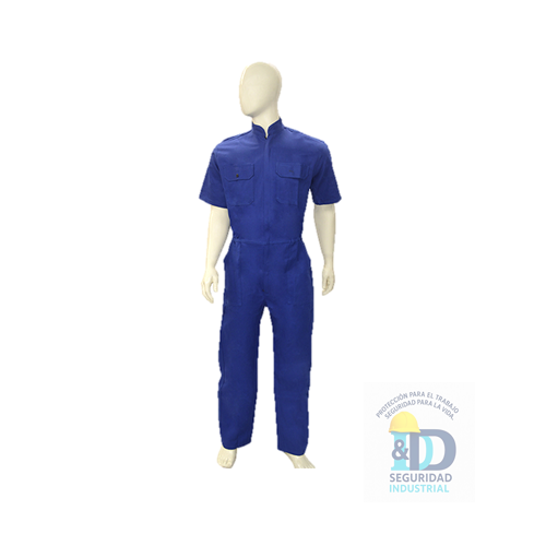 Overol Drill Manga Corta Talla M
