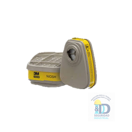 Filtro 3M 6003 Vapores y Gases