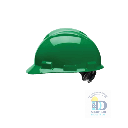 Casco Tipo 1 Dieléctrico con pasador Verde