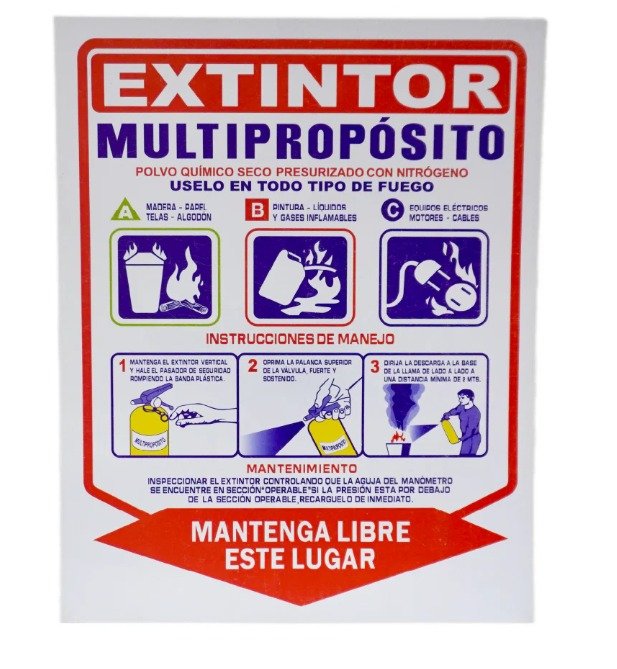 Señal de Extintor