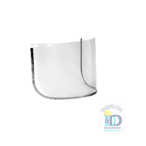 Visor Acetato con Borde en Aluminio