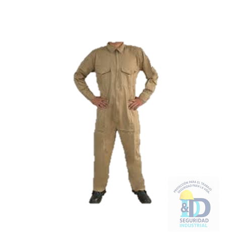 Overol Drill Manga Larga Talla M