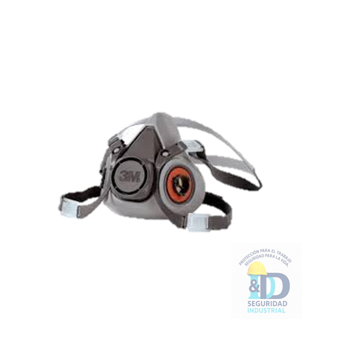 Respirador Medio Rostro 3M 6200