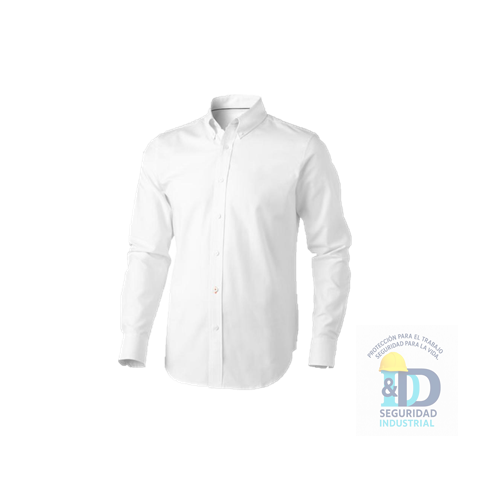 Camisa Oxford Manga Larga Hombre Talla XL
