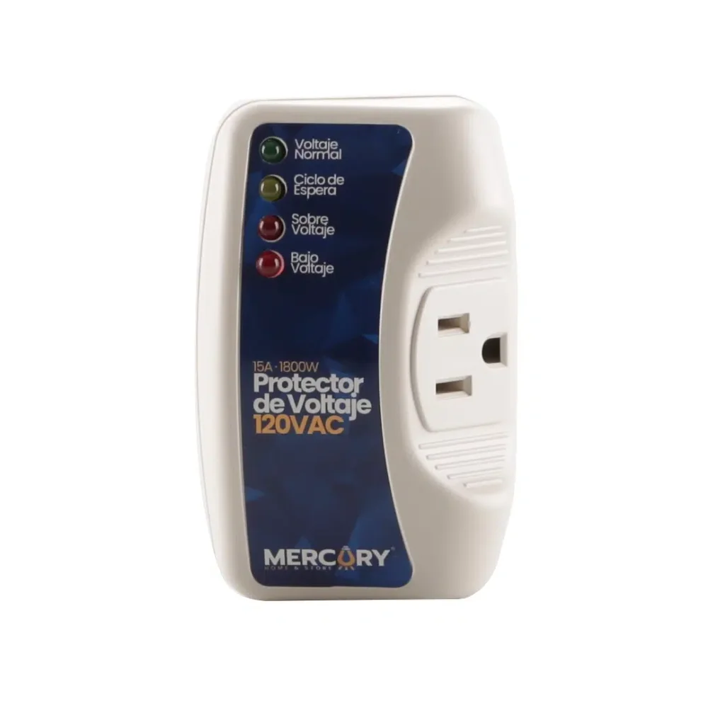 Protector De Voltaje 15A 1800W 120V Blister Mercury