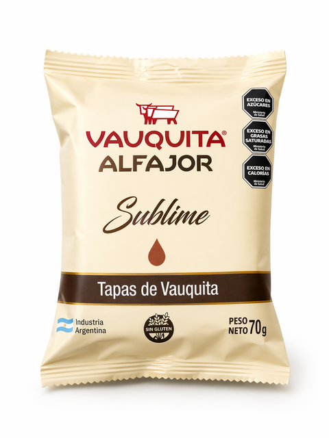 Alfajor Vauquita Sublime