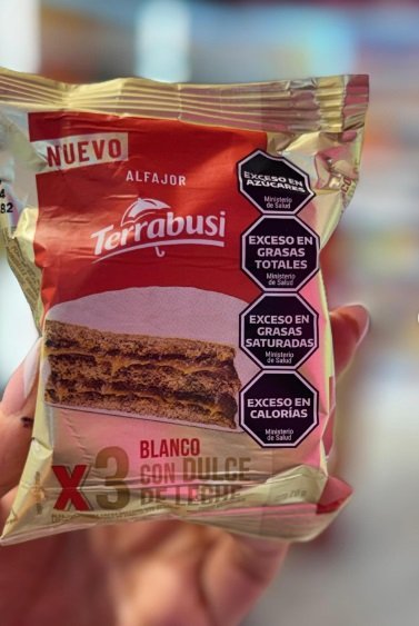 Alfajor Triple Terrabusi Blanco